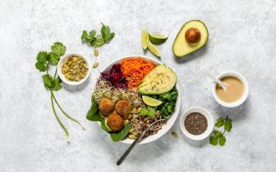 Buddha bowl con semillas de Chia